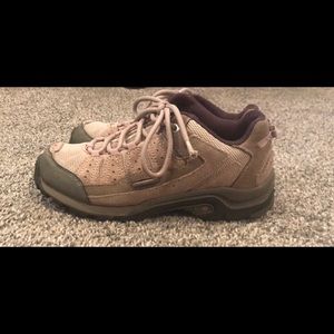 Columbia trail shoes.